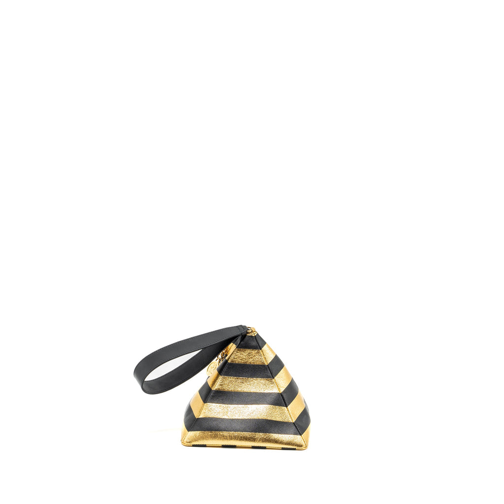 chanel-egypt-pyramid-clutch-lambskin-metallic-gold-black-ghw