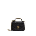 chanel-top-handle-flap-bag-detailed-logo-goatskin-black-ghw