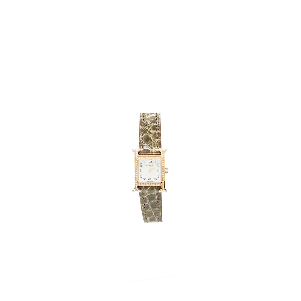 hermes-heure-h-watch-mini-model-21mm-rose-gold-with-diamonds-alligator-strap-gris-elephant-grey
