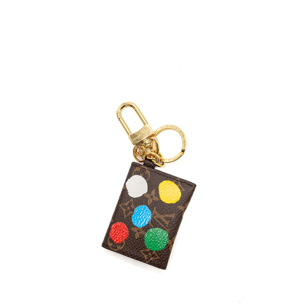 louis-vuitton-x-yk-kirigami-monogram-painted-dots-key-ring-ghw