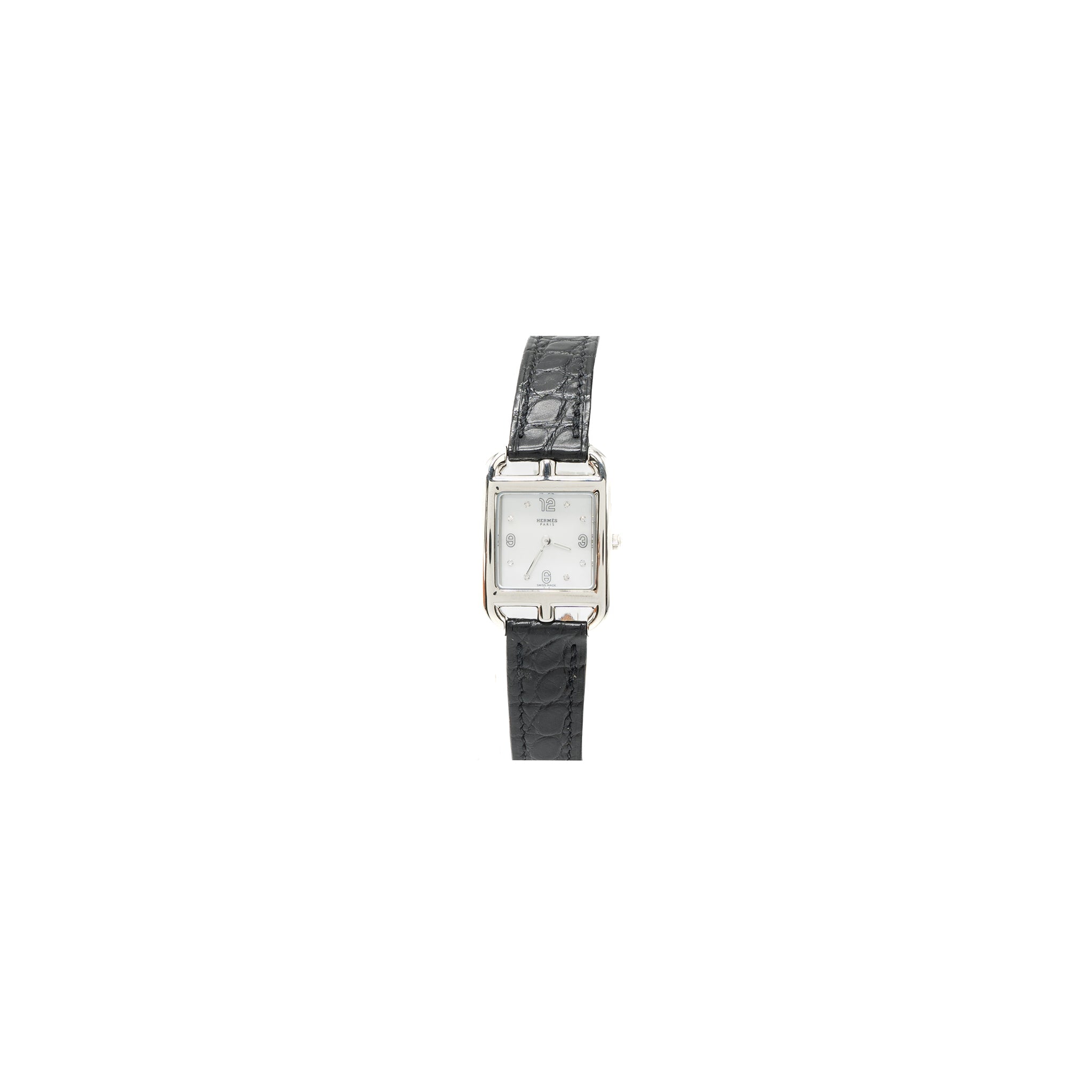 hermes-cape-cod-watch-small-model-31mm-steel-case-with-black-alligator-strap
