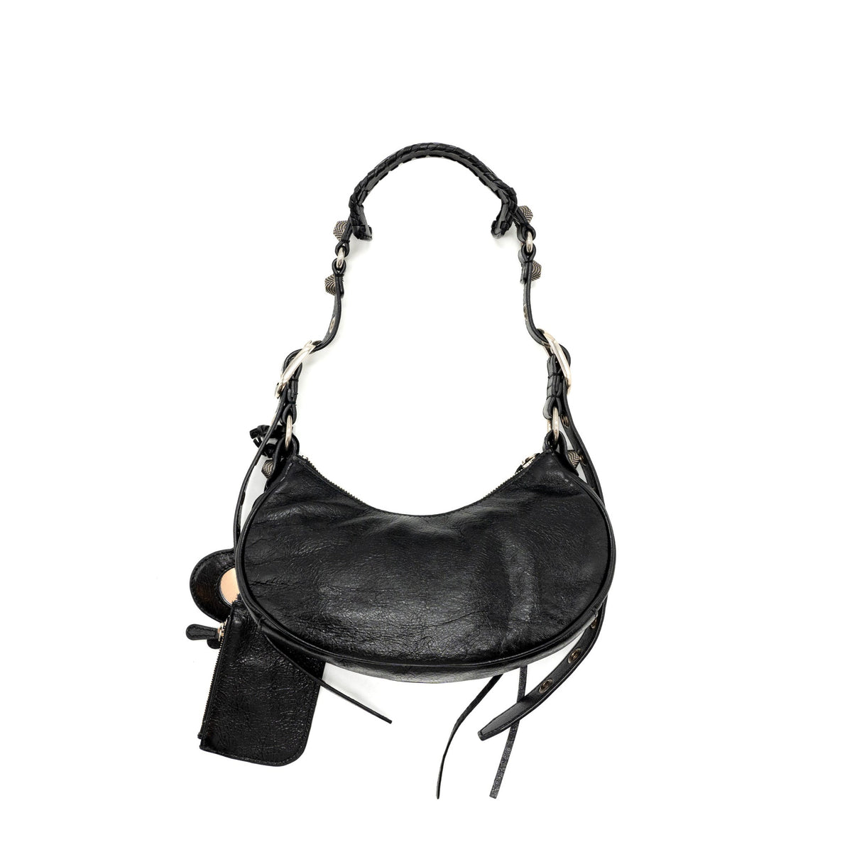 balenciaga-le-carbo-xs-shoulder-bag-lambskin-black-shw