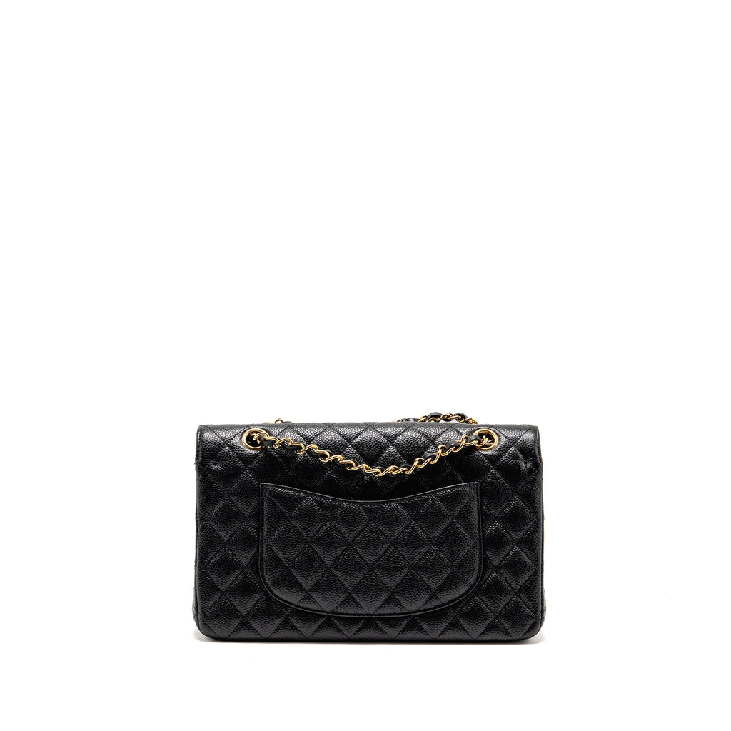 chanel-medium-classic-double-flap-bag-caviar-black-ghw-copy-4