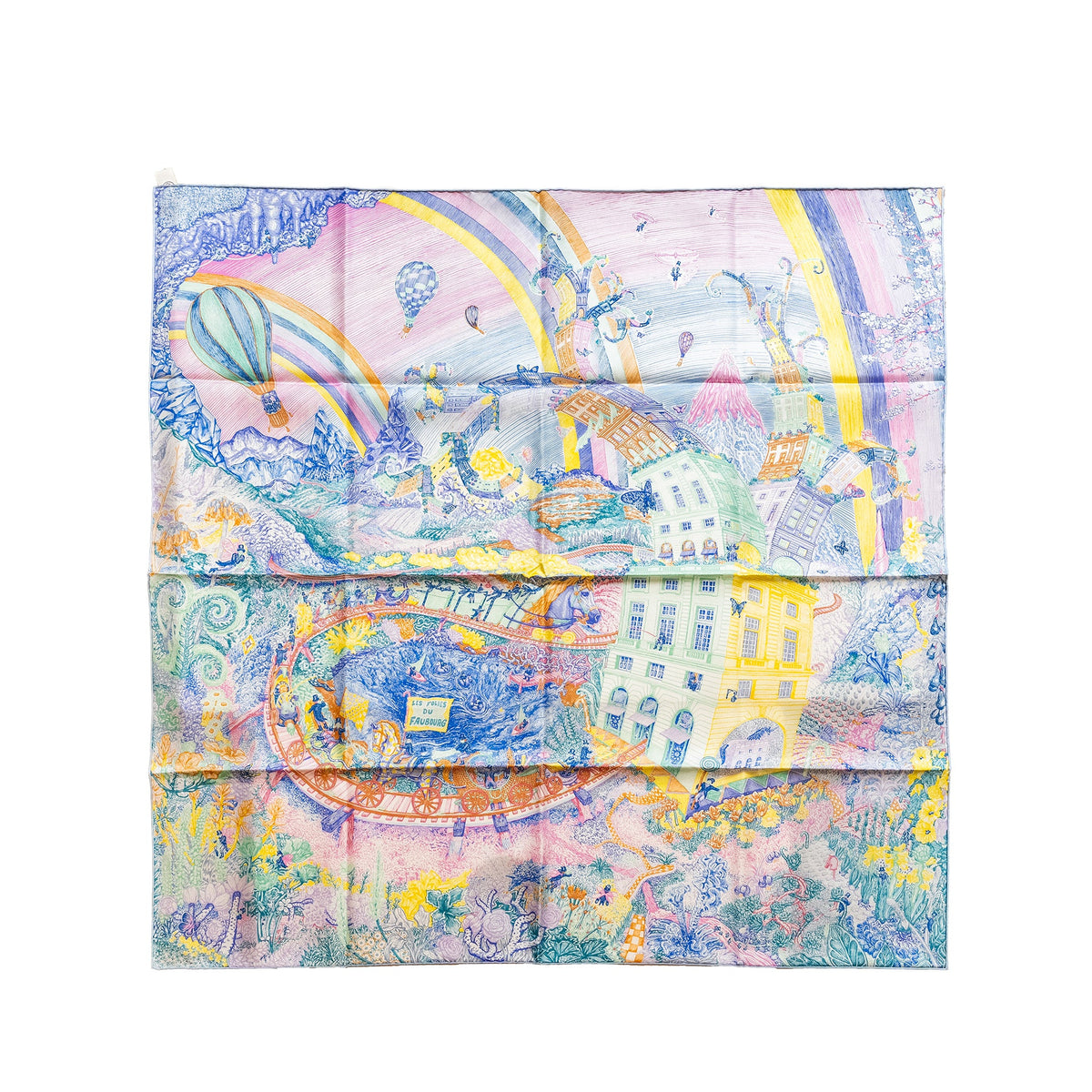 hermes-90x90-cm-silk-scarf-les-folies-ju-faubour-rose-bleu-vert