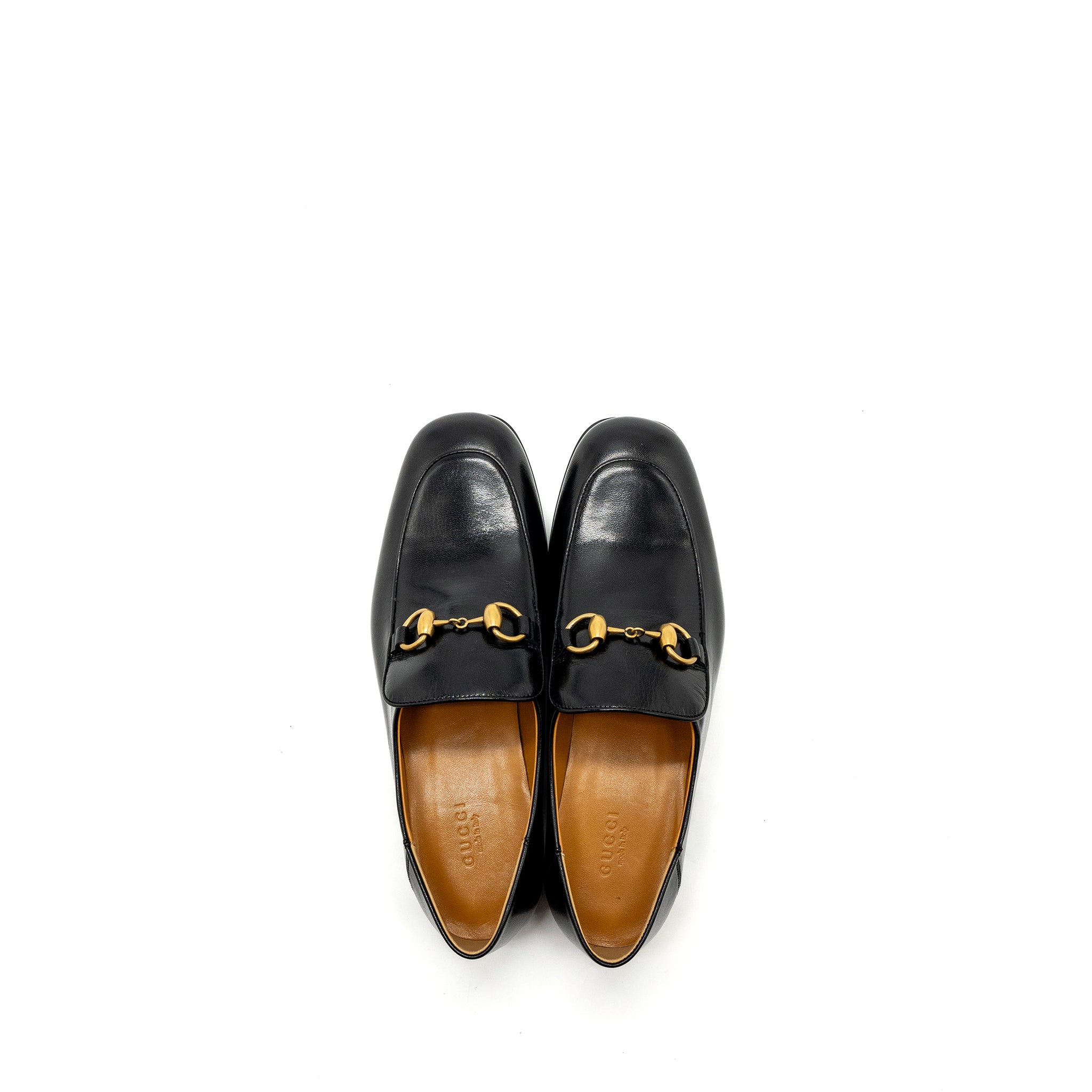 gucci-size-38-horsebit-loafer-black-ghw
