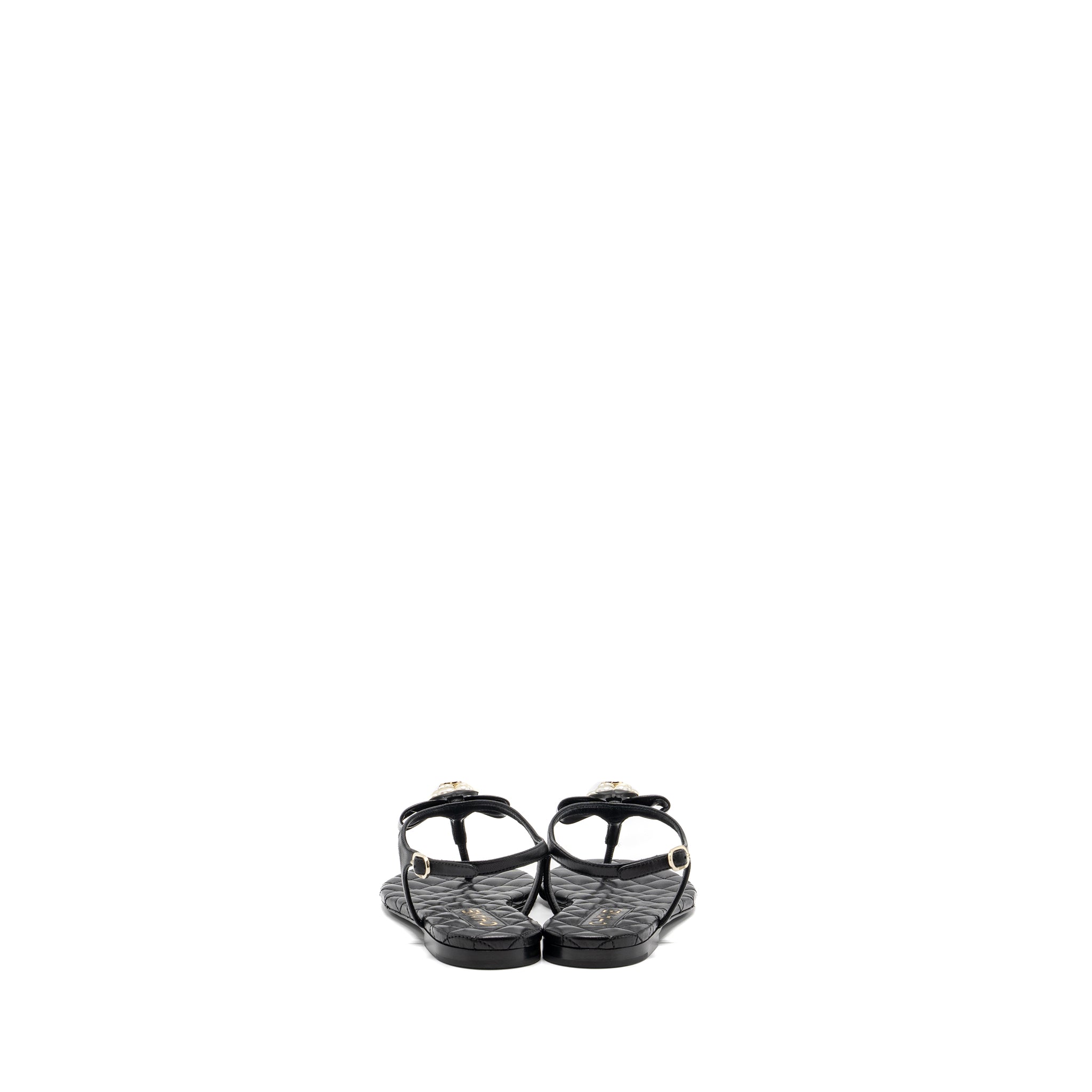 chanel-size-38-camellia-leather-sandals-black-lghw