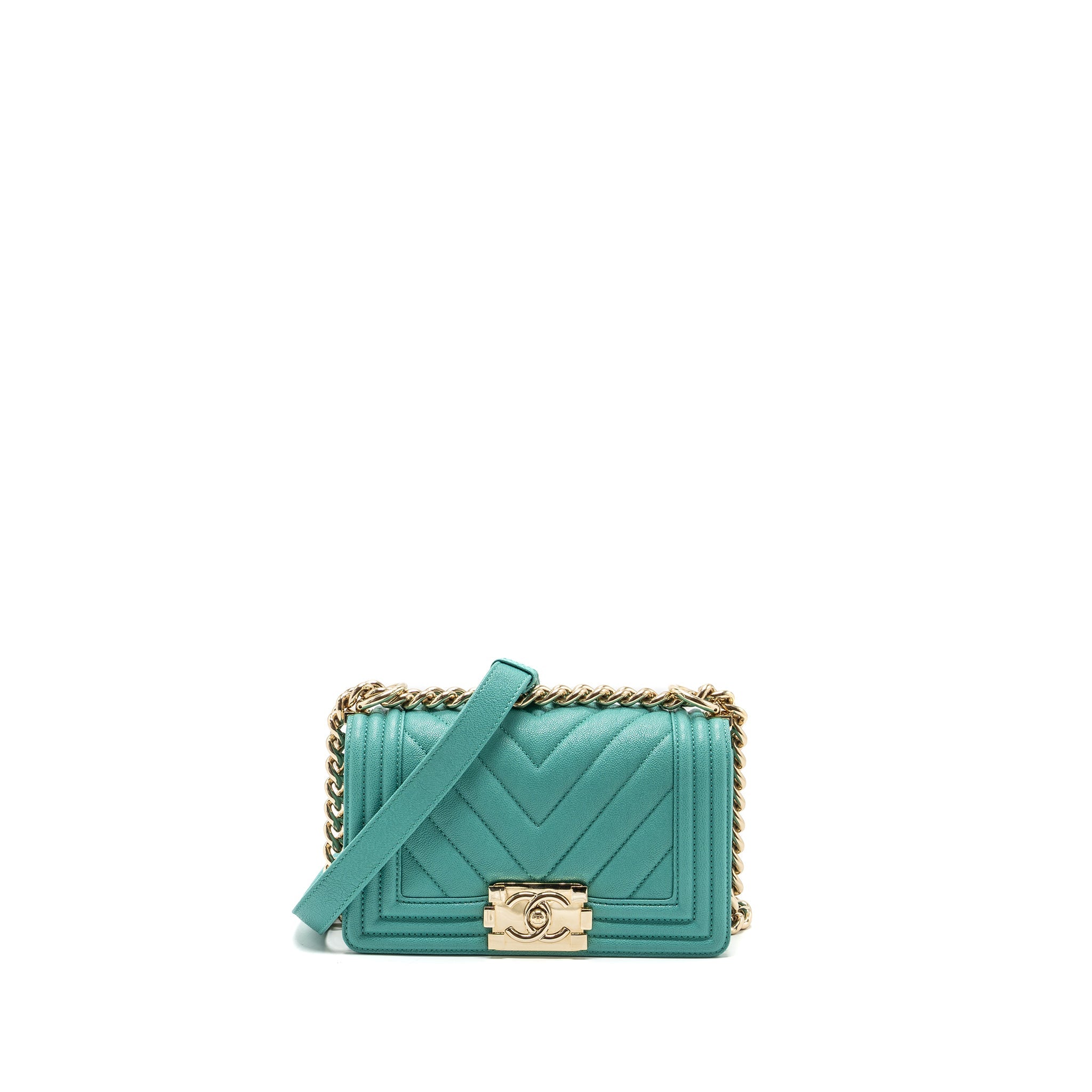 chanel-chevron-small-boy-bag-caviar-light-green-lghw