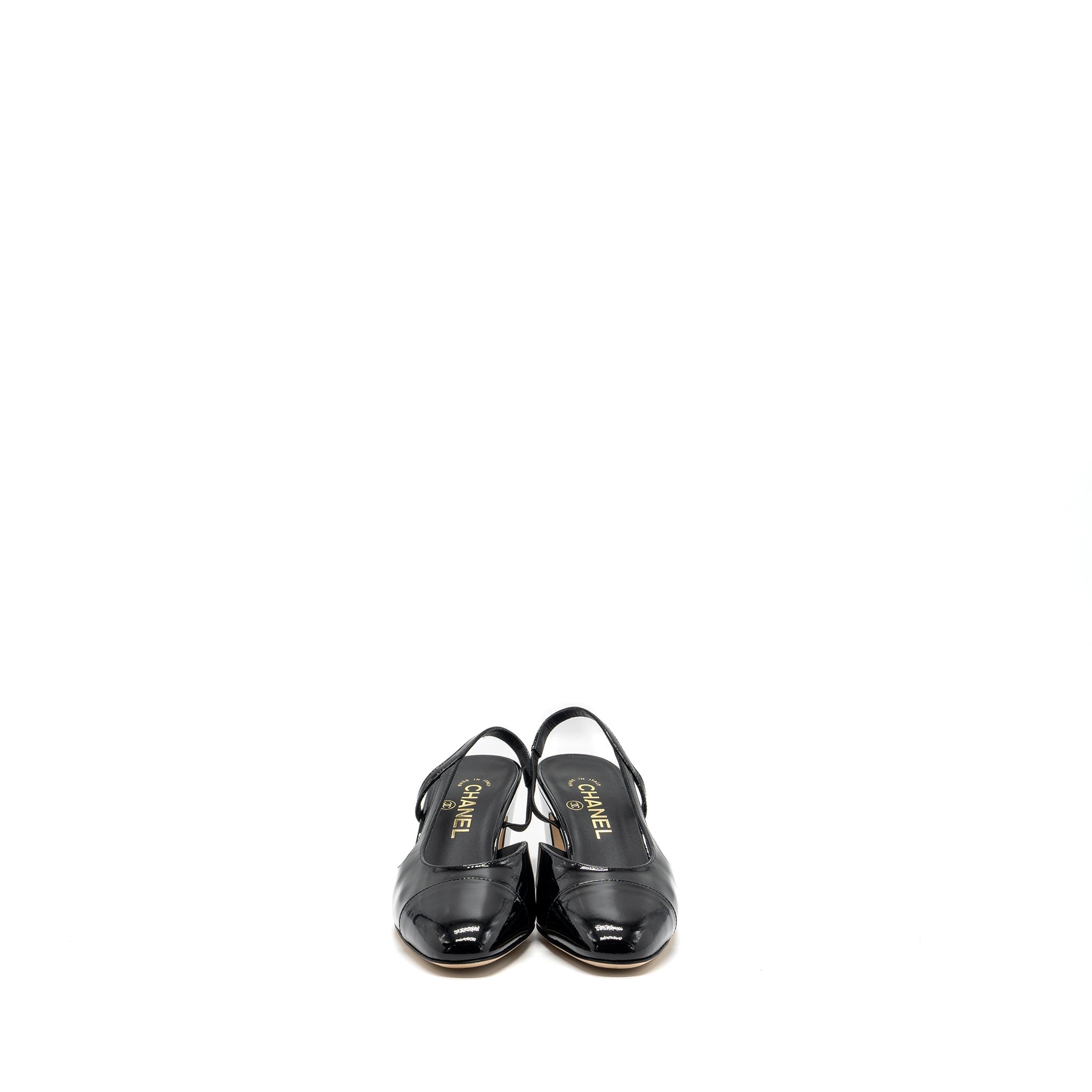 chanel-22k-size-37-5-slingbacks-patent-calfskin-black-lghw-copy