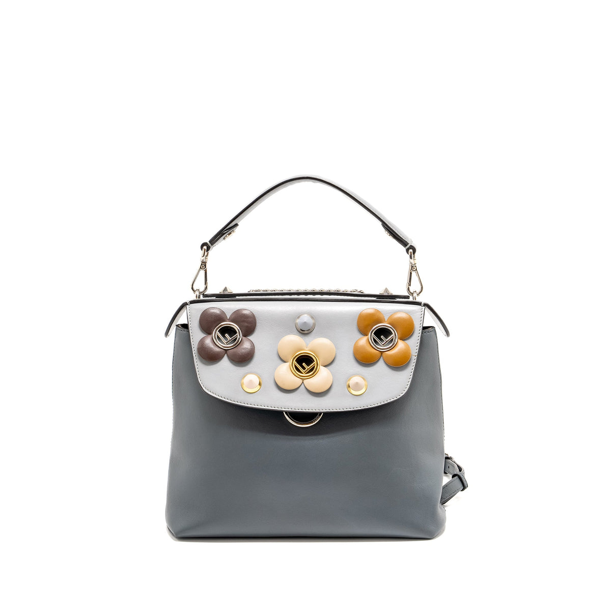 fendi-flowerland-2-way-shoulder-bag-backpack-calfski-grey-multicolour-hardware