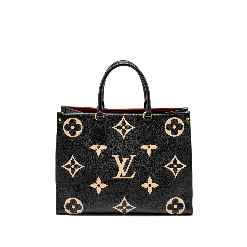 louis-vuitton-onthego-mm-bicolour-monogram-empreinte-black-beige-ghw-copy