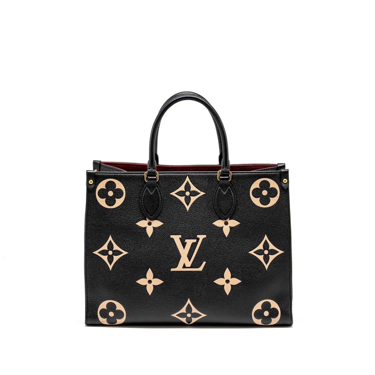 louis-vuitton-onthego-mm-bicolour-monogram-empreinte-black-beige-ghw-copy