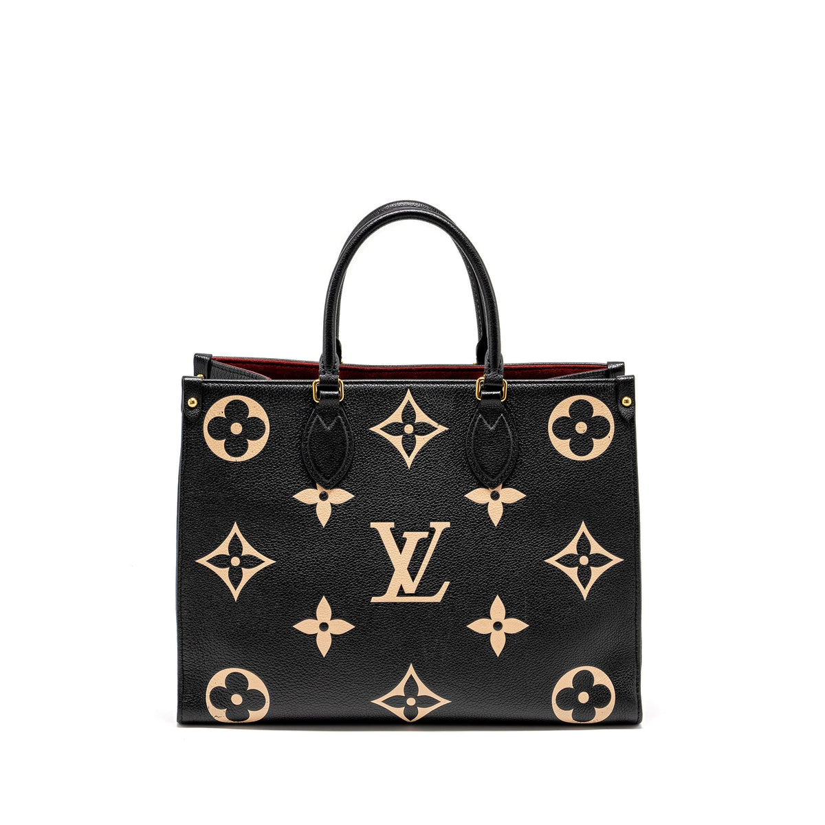 louis-vuitton-onthego-mm-bicolour-monogram-empreinte-black-beige-ghw-copy