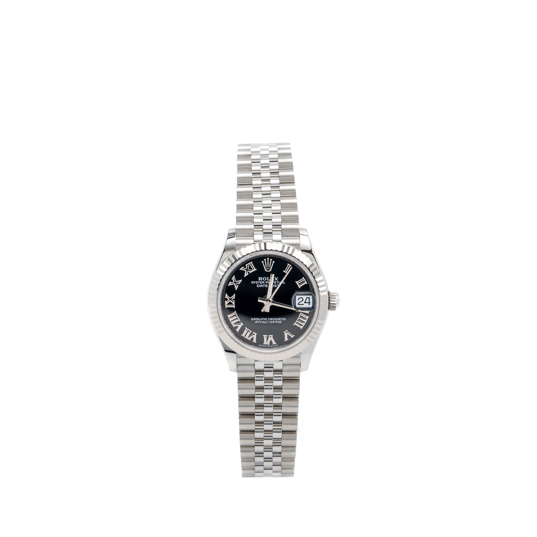 rolex-datejust-31-oyster-steel-white-gold-black-dial-jublilee-bracelet-model-m278274-0002