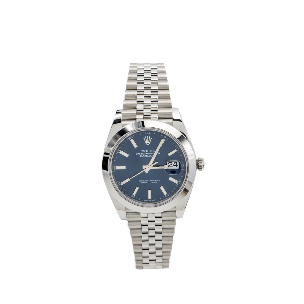 rolex-datejust-41-oystersteel-bright-blue-dial-jubilee-bracelet-model-m126300-0002