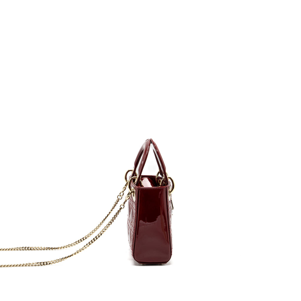 dior-mini-lady-dior-patent-red-lghw-2
