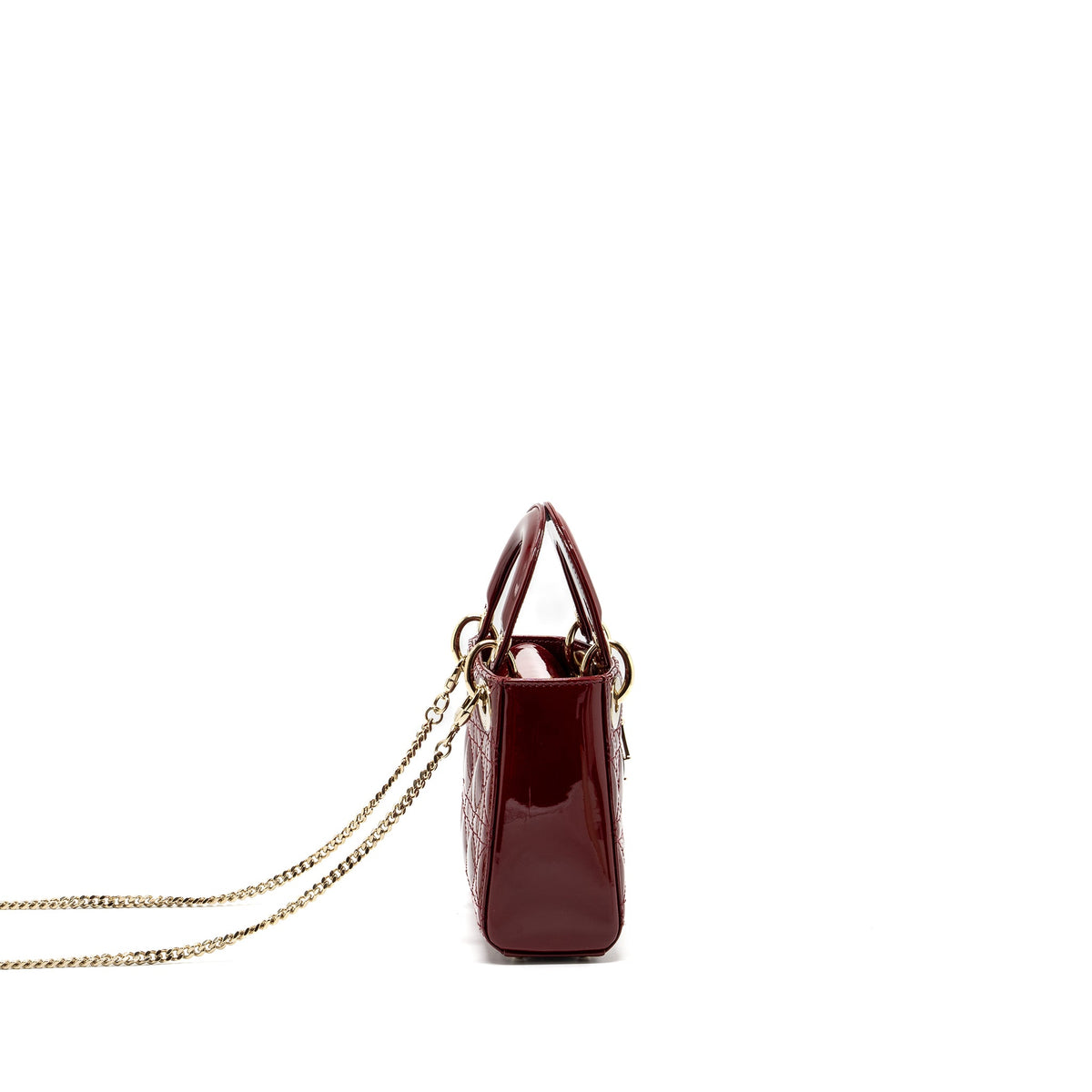 dior-mini-lady-dior-patent-red-lghw-2