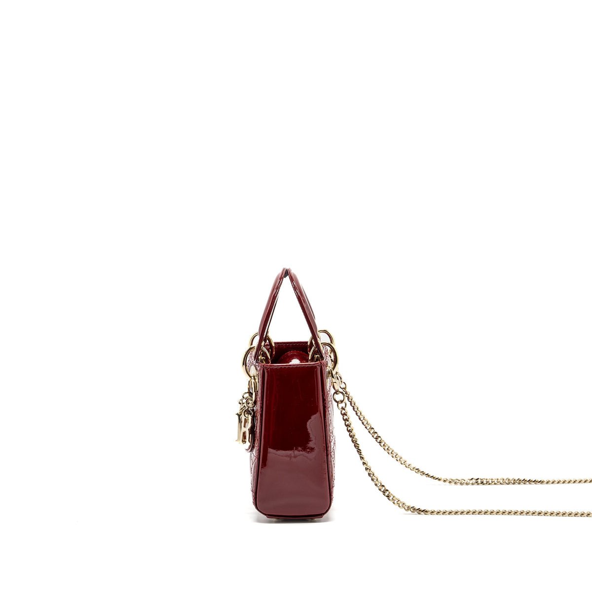 dior-mini-lady-dior-patent-red-lghw-2