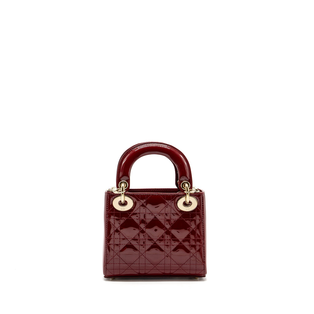 dior-mini-lady-dior-patent-red-lghw-2