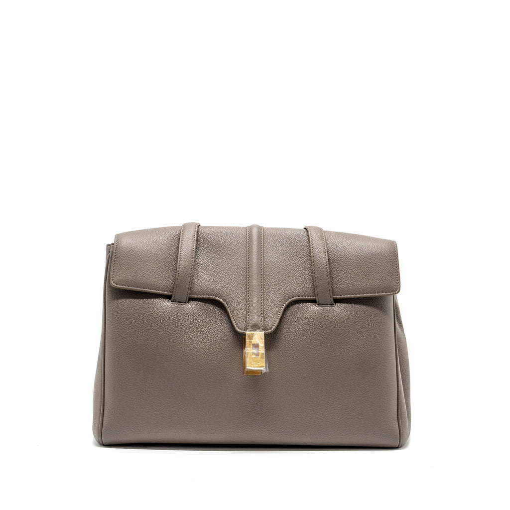 celine-medium-soft-16-bag-grained-calfskin-grey-ghw