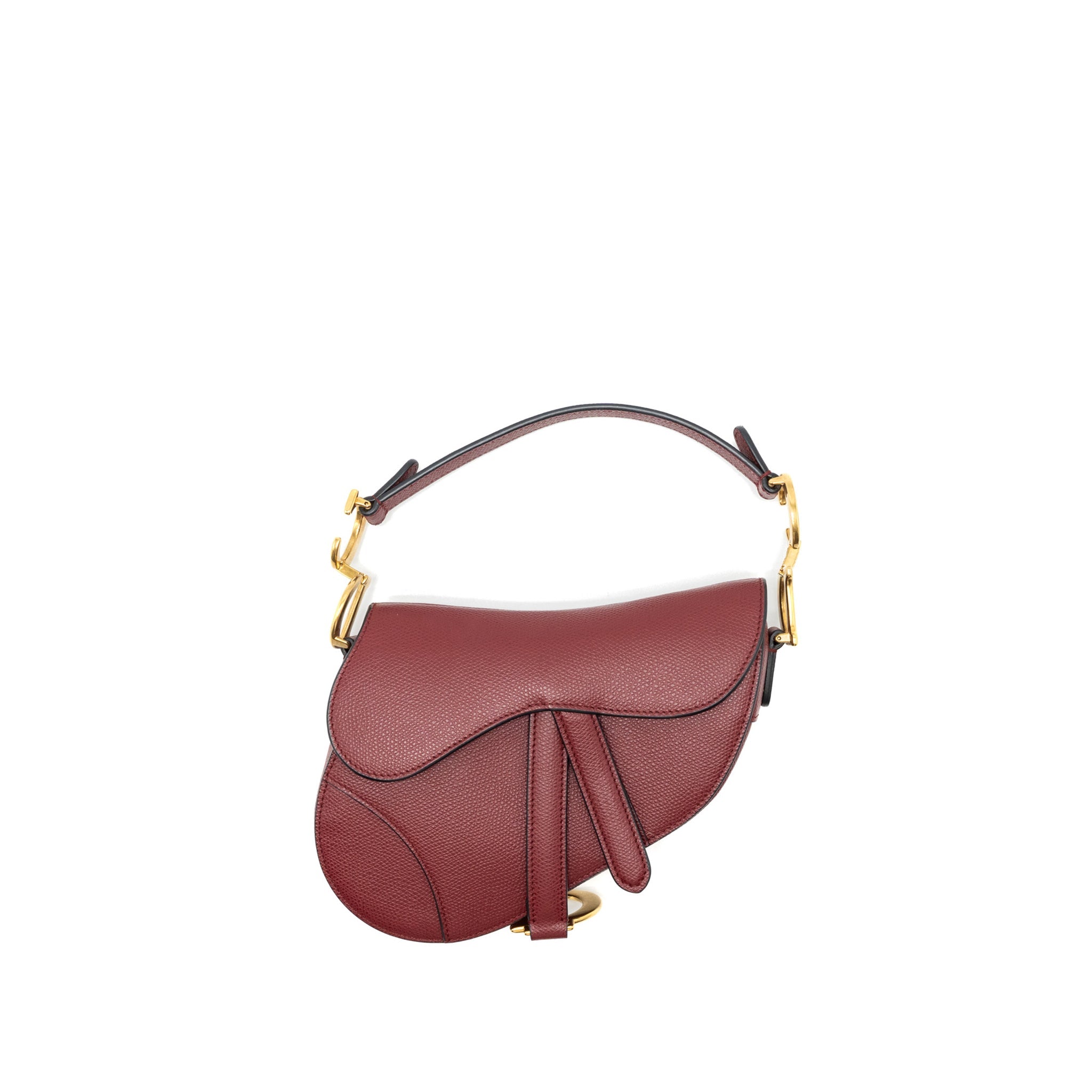 dior-mini-saddle-bag-grained-calfskin-red-ghw