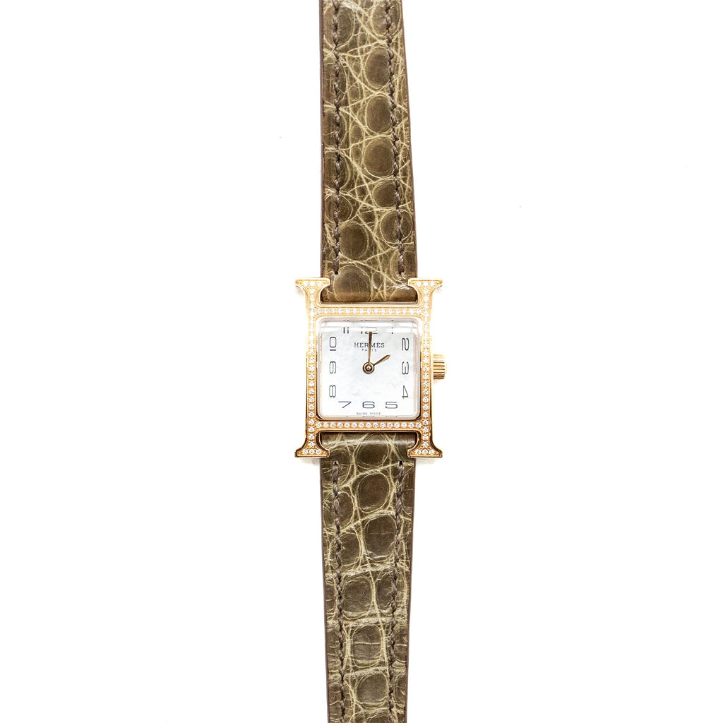 hermes-heure-h-watch-mini-model-21mm-rose-gold-with-diamonds-alligator-strap-gris-elephant-grey