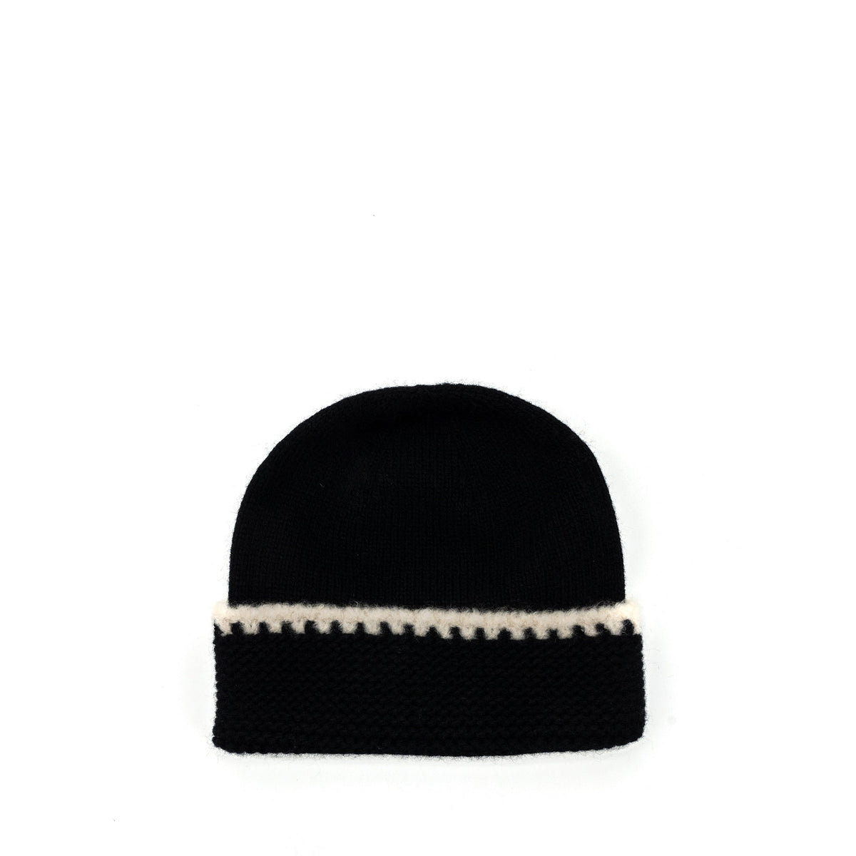 chanel-23a-cashmere-beanie-hat-black-white