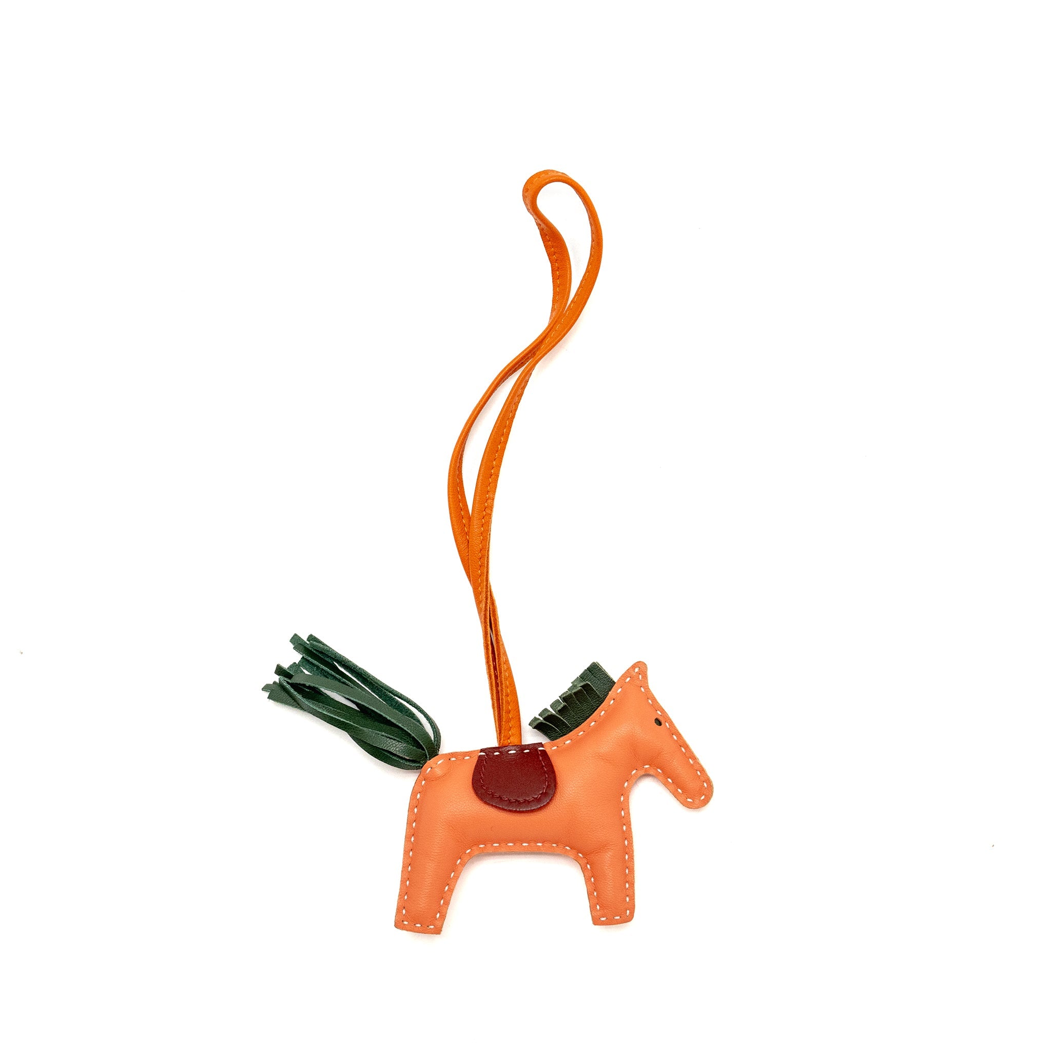 hermes-rodeo-pm-bag-charm-pink-dark-red-dark-green-stamp-a