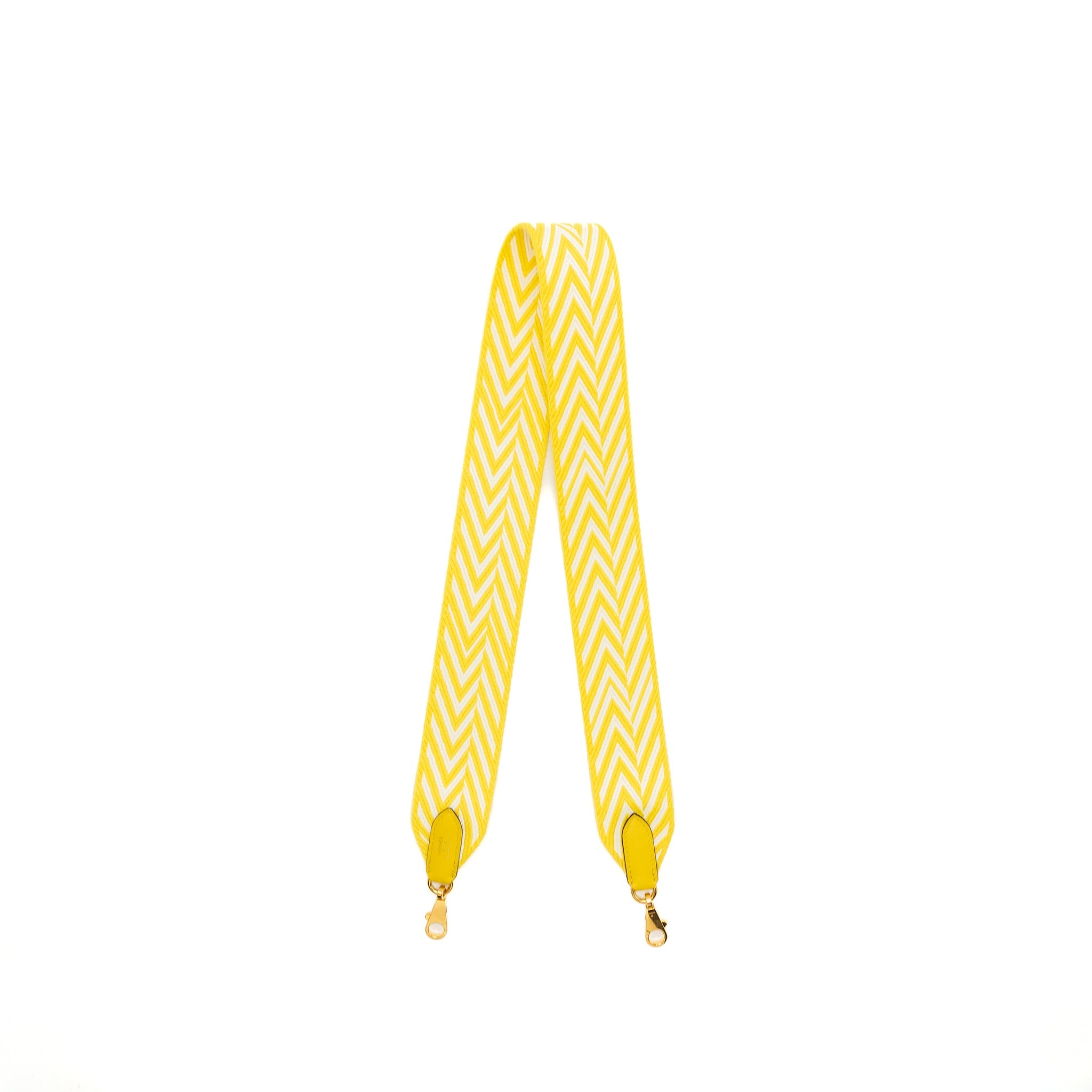 hermes-85cm-shoulder-strap-canvas-multicolour-yellow-white-ghw