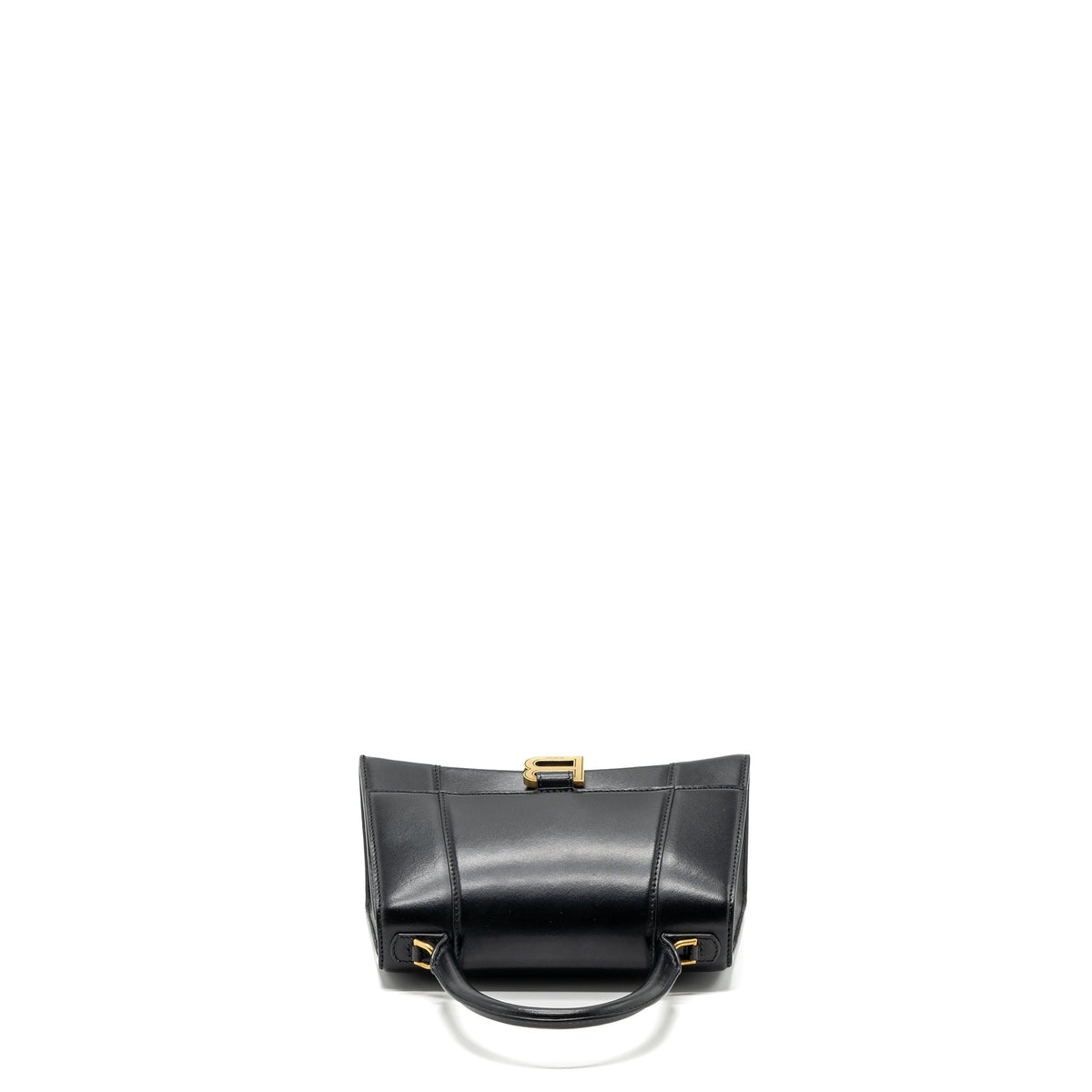 balenciaga-small-hourglass-bag-calfskin-black-ghw