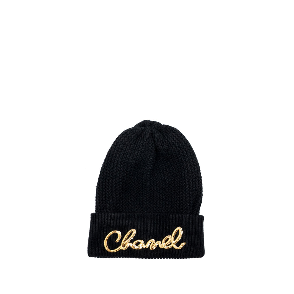 chanel-black-hat