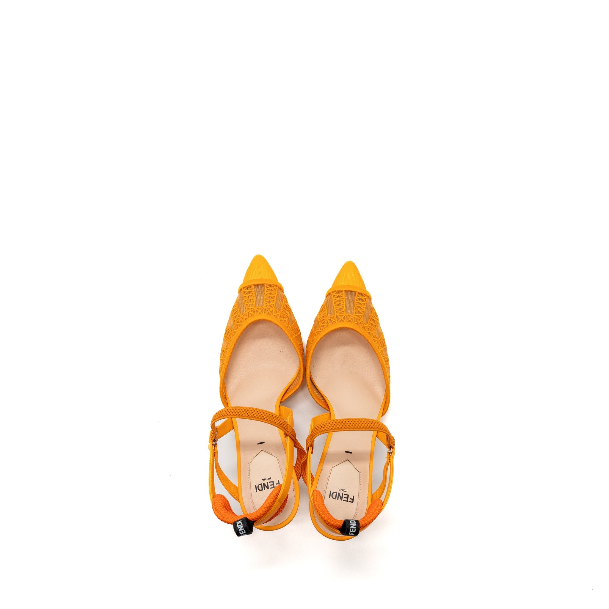 fendi-size-37-5-slingback-with-heel-embroidery-leather-orange
