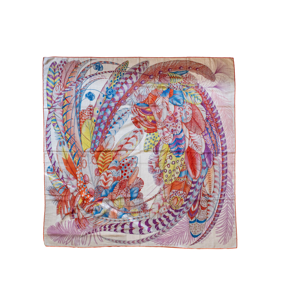 hermes-140cm-soie-plumes-en-fete-scarf-cashmere-chine-mauve-rose-copy