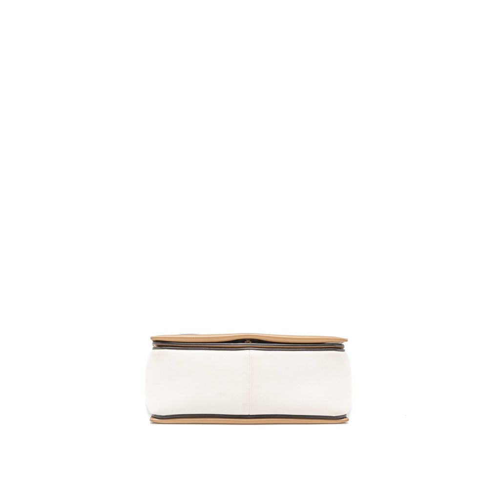 celine-frame-bag-calfskin-cream-brown-brushed-ghw