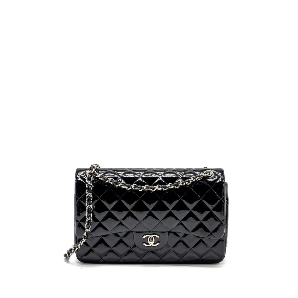 chanel-jumbo-classic-double-flap-bag-patent-black-shw