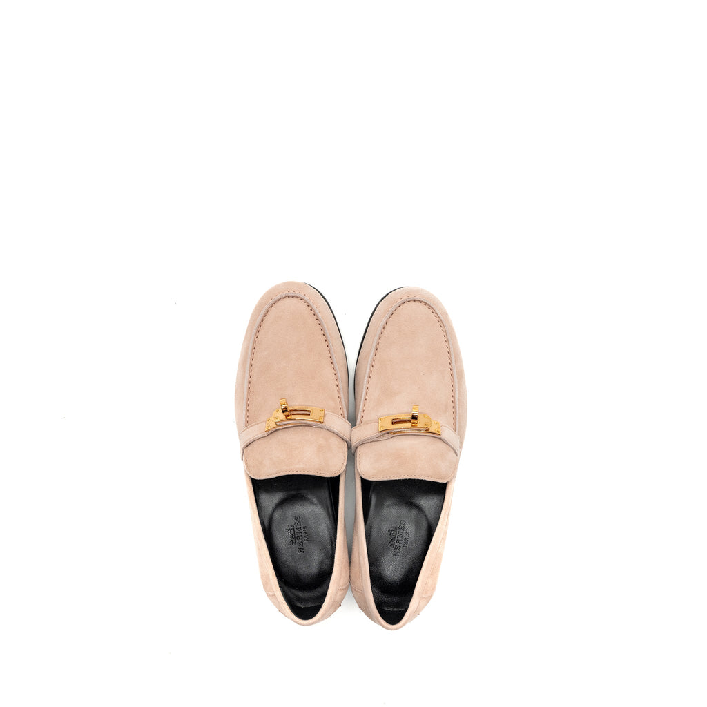hermes-size-37-destin-loafer-suede-rose-opaline-rghw-copy-1