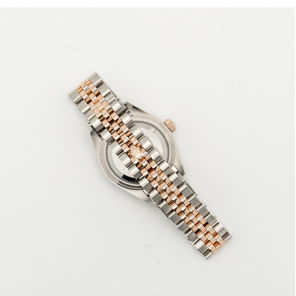 rolex-lady-datejust-28mm-oystersteel-rose-gold-diamonds-white-mother-of-pearl-dial-jubilee-bracelet-model-279381rbr