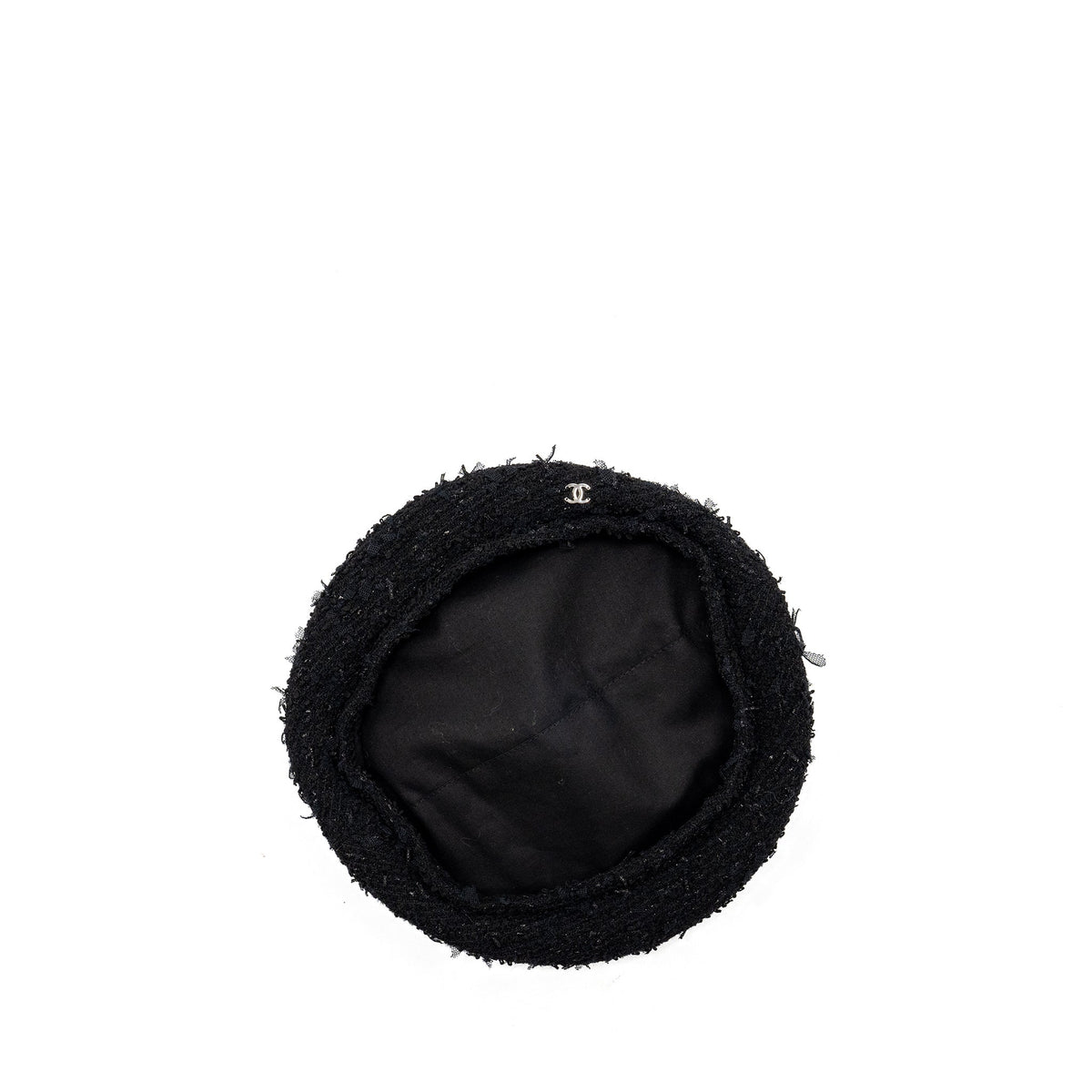 chanel-size-m-cc-logo-beret-polyamide-wool-black-shw