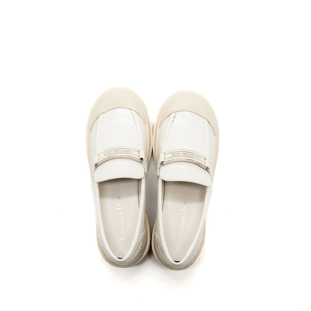 dior-size-38-5-code-loafer-calfskin-white-shw
