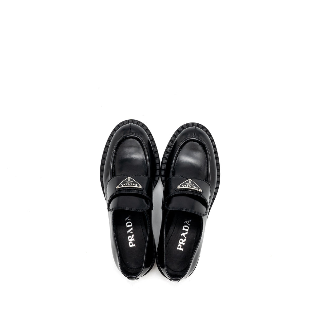 prada-size-36-loafer-calfskin-black-shw