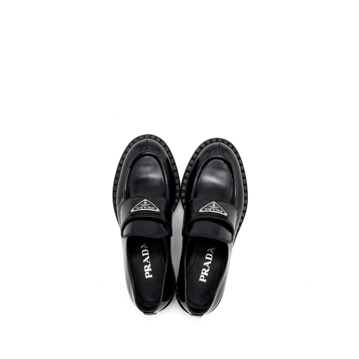 prada-size-36-loafer-calfskin-black-shw