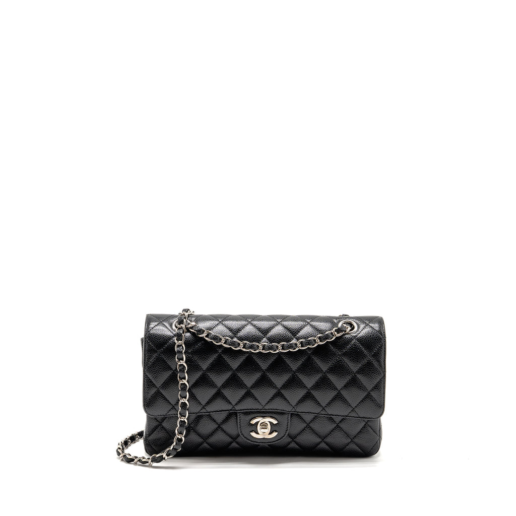 chanel-medium-classic-double-flap-bag-caviar-black-shw-copy-5