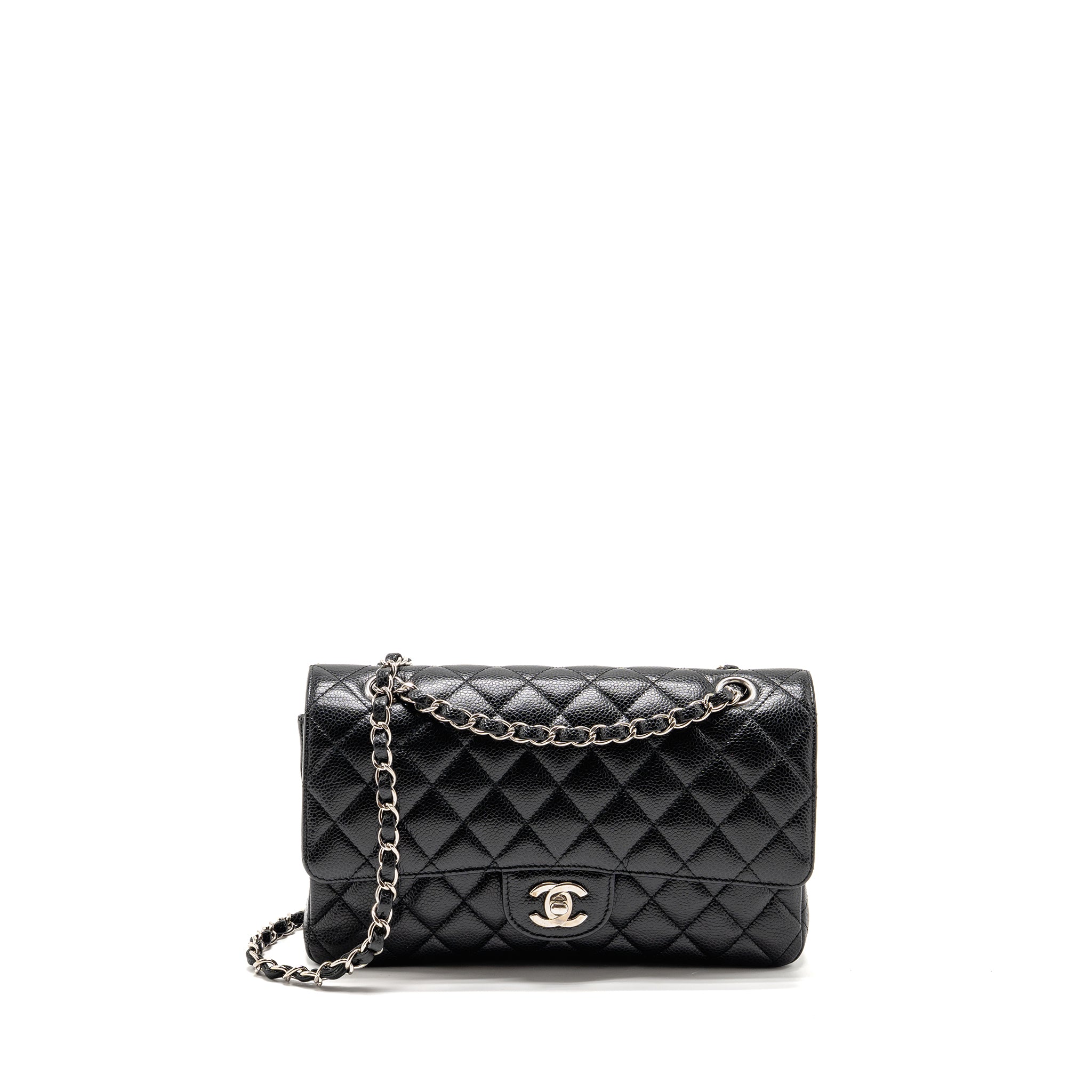 chanel-medium-classic-double-flap-bag-caviar-black-shw-copy-5