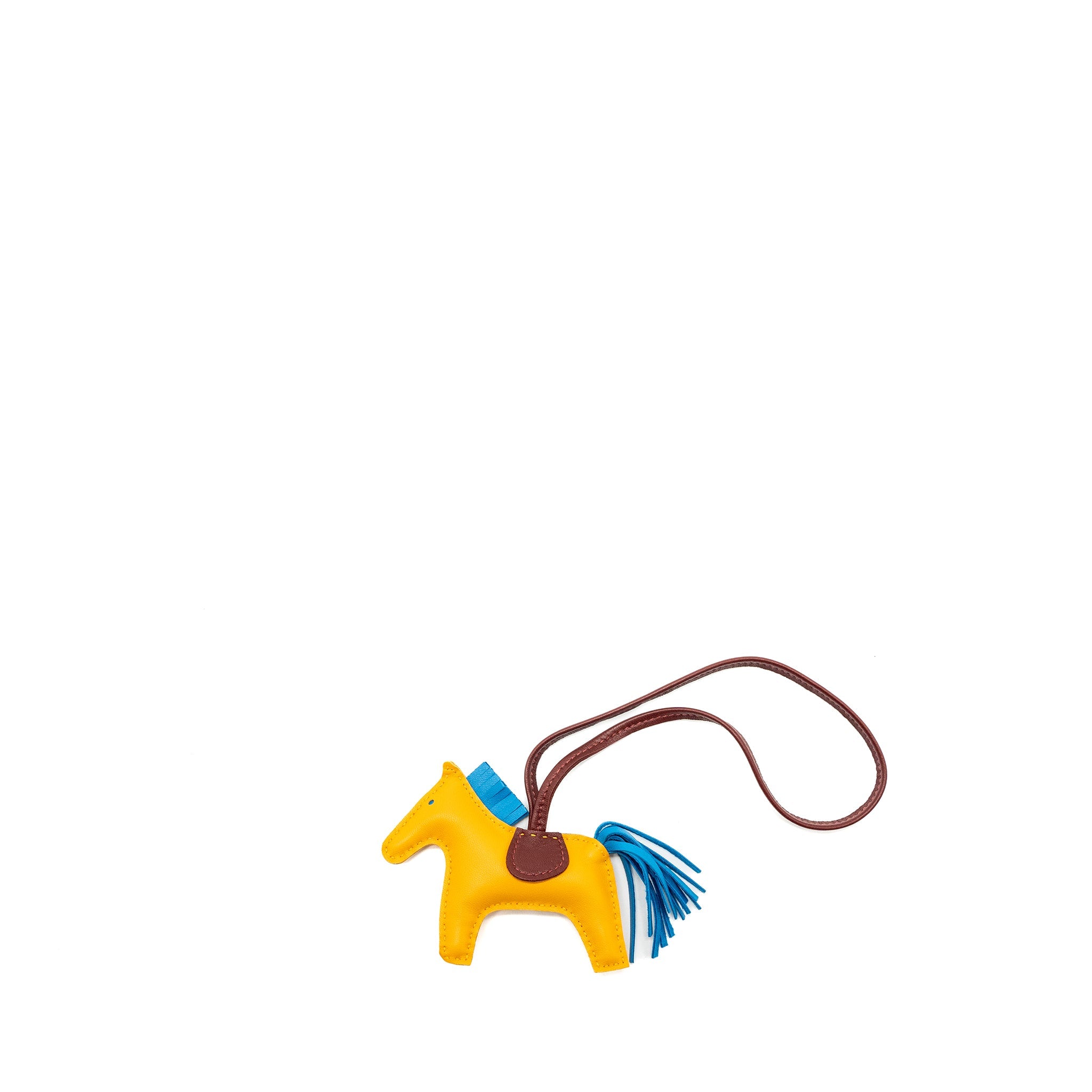 hermes-rodeo-pegase-pm-bag-charm-yellow-dark-brown-blue-stamp-a