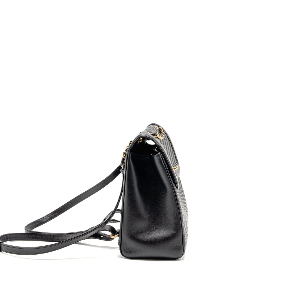 chanel-chevron-frame-quilted-backpack-aged-calfskin-black-ghw