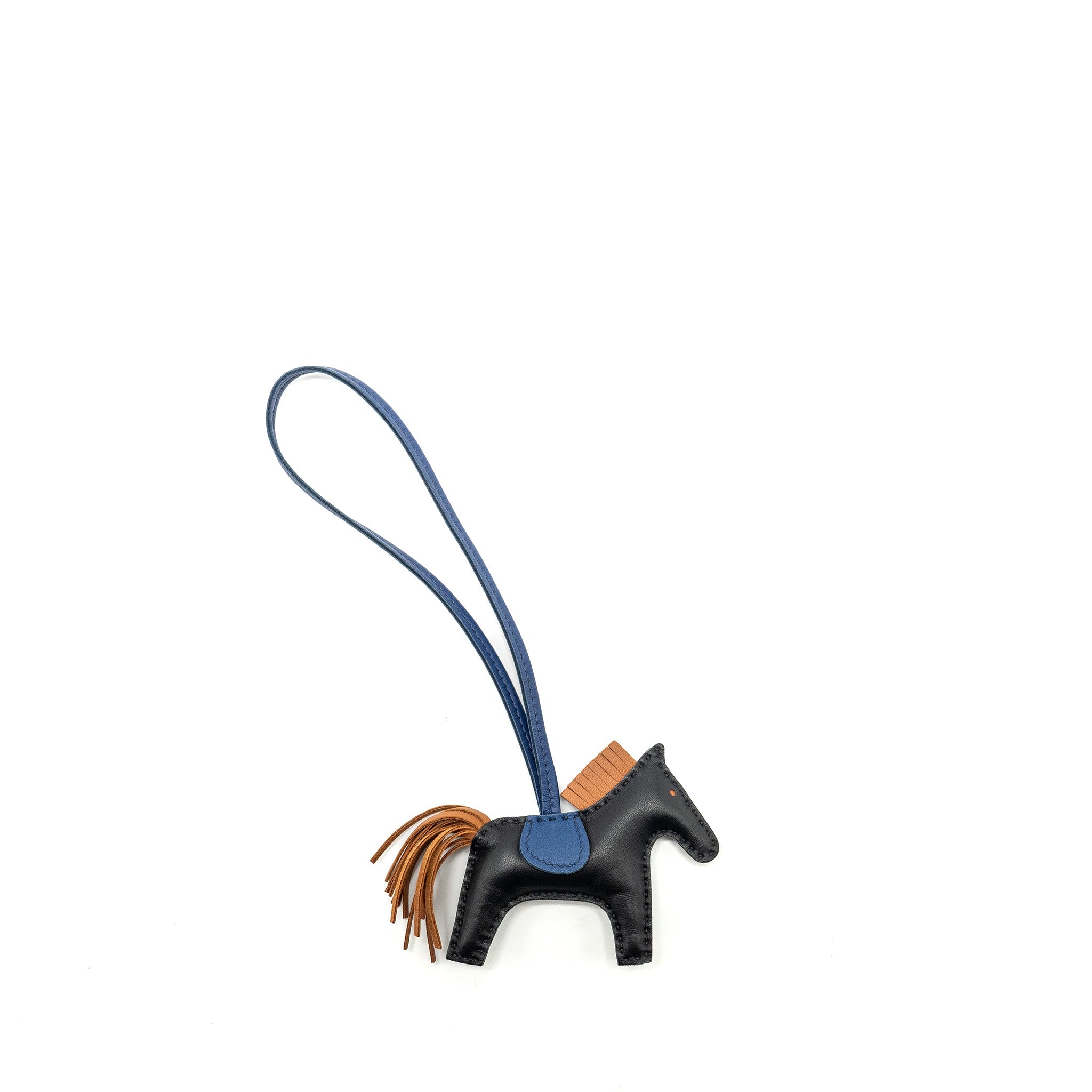 hermes-rodeo-pm-bag-charm-multi-color-black-blue-saphir-gold-stamp-d