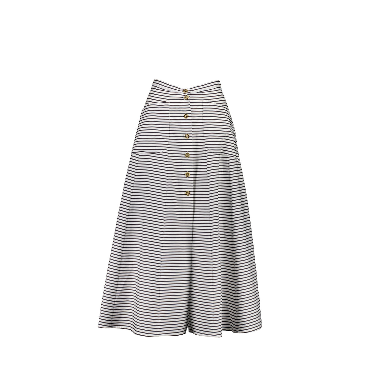 chanel-size-34-22s-skirt-cotton-grey-black