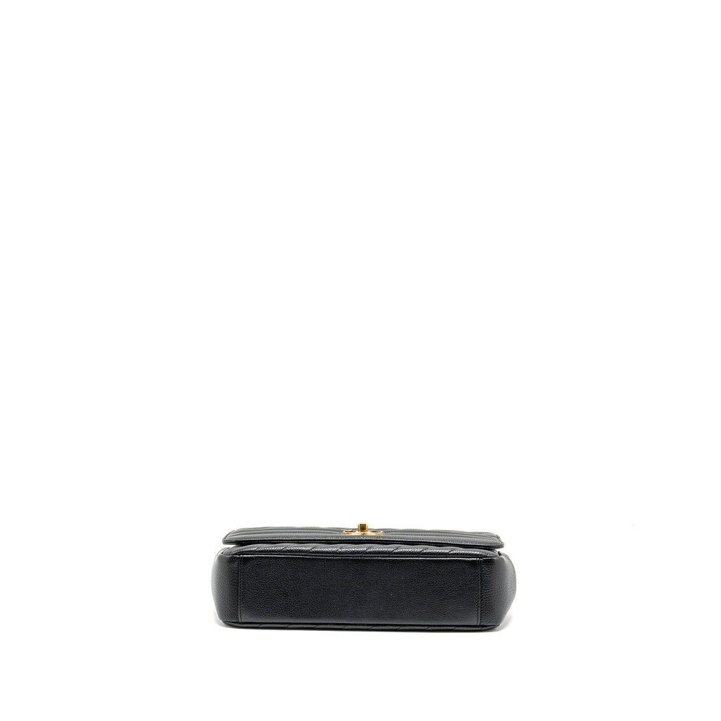 chanel-small-diagnoal-flap-bag-goatskin-black-ghw