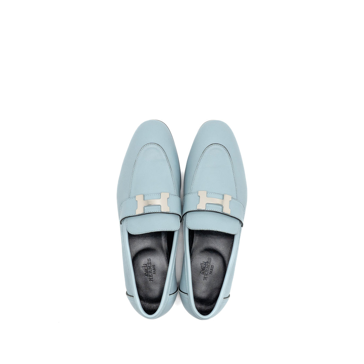 hermes-size-35-paris-mocassins-calfskin-leather-vert-d-eau-copy-1