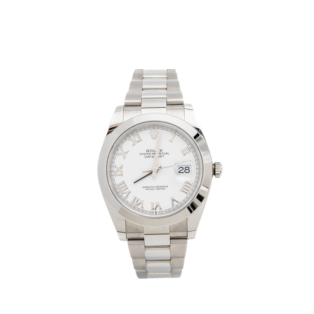 rolex-datejust-41mm-oyster-steel-roman-dial-white-model-126300-72610