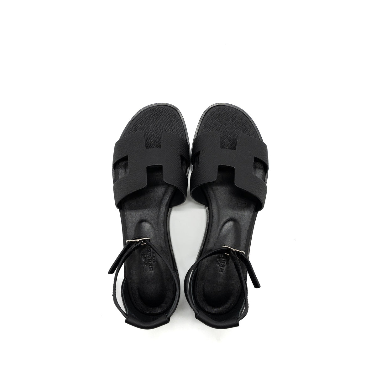 hermes-size-38-santorini-sandals-leather-black-shw